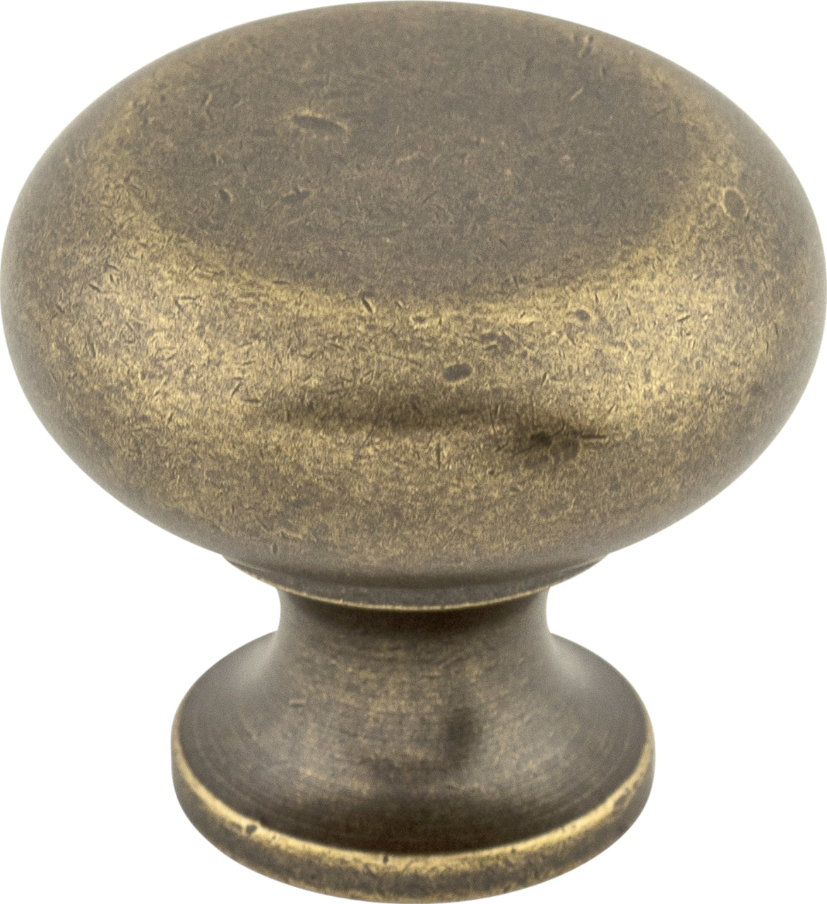 Top Knobs Flat Series 1-1/4"L Knob, German Bronze