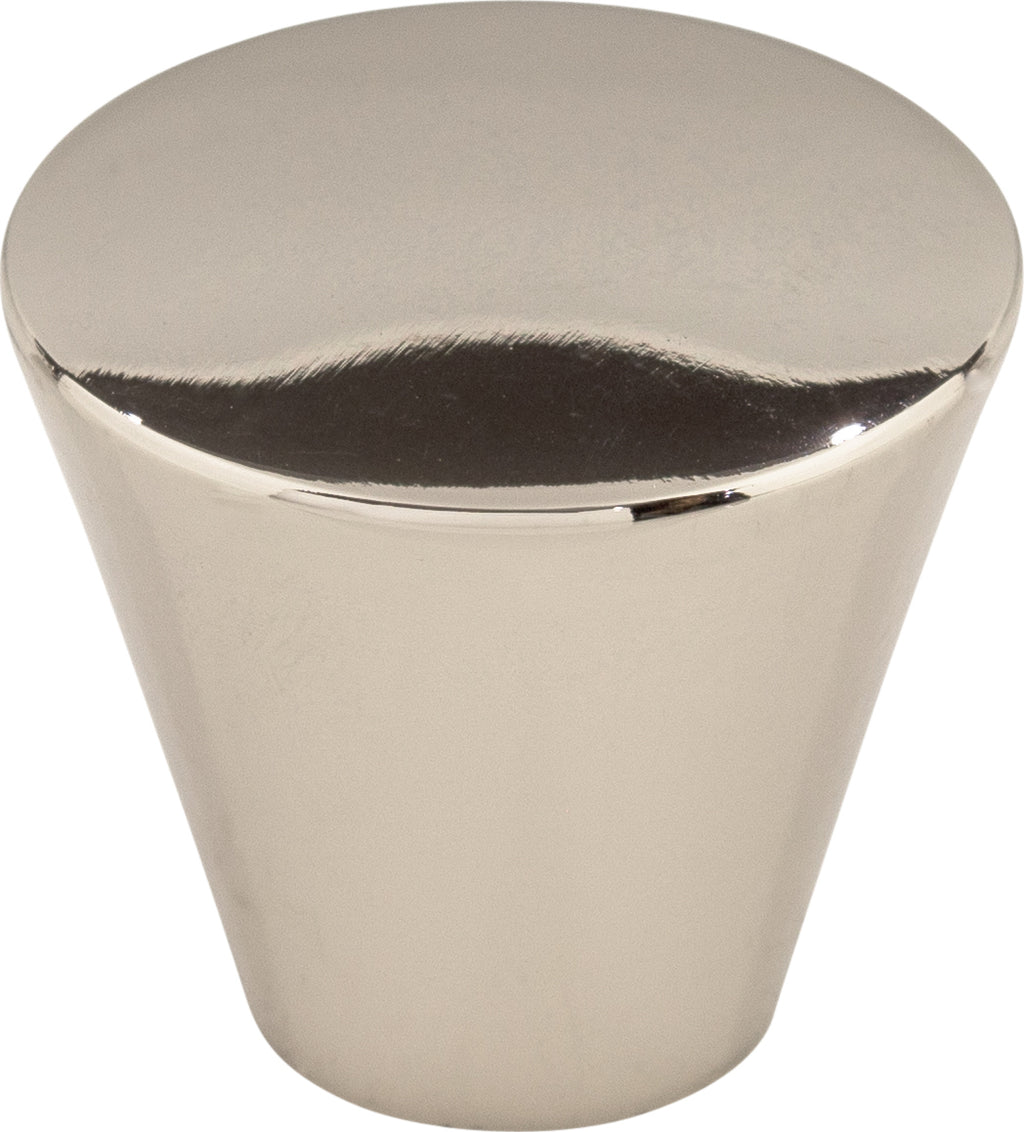 Top Knobs Cone Series 1-1/16"L Knob, Polished Nickel