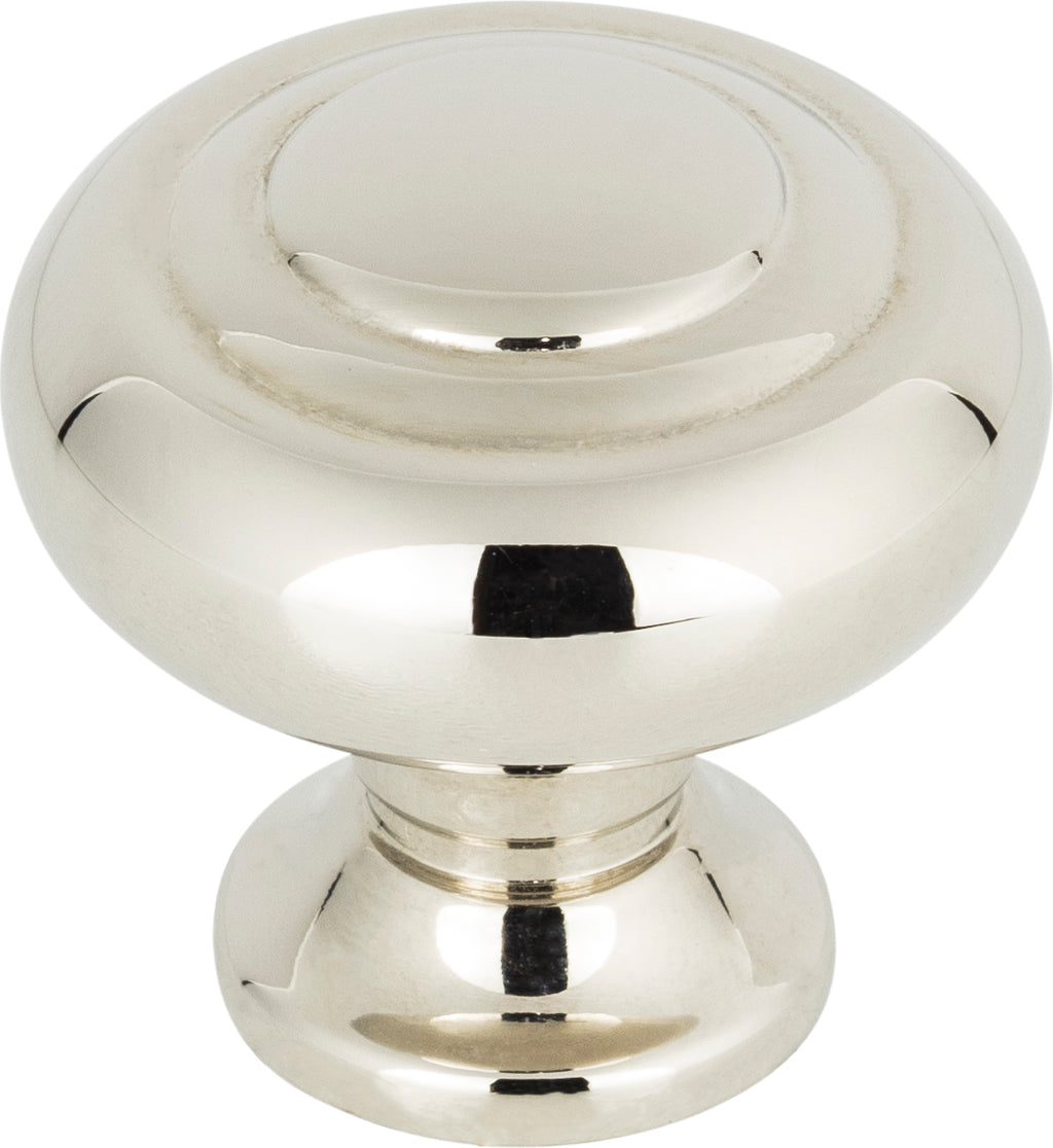Top Knobs Kent Series 1-1/4"L Knob, Polished Nickel