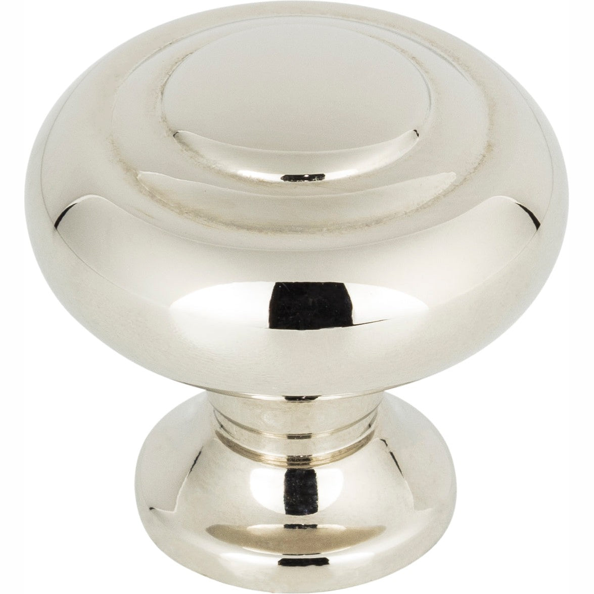Top Knobs Kent Series 1-1/4"L Knob, Polished Nickel