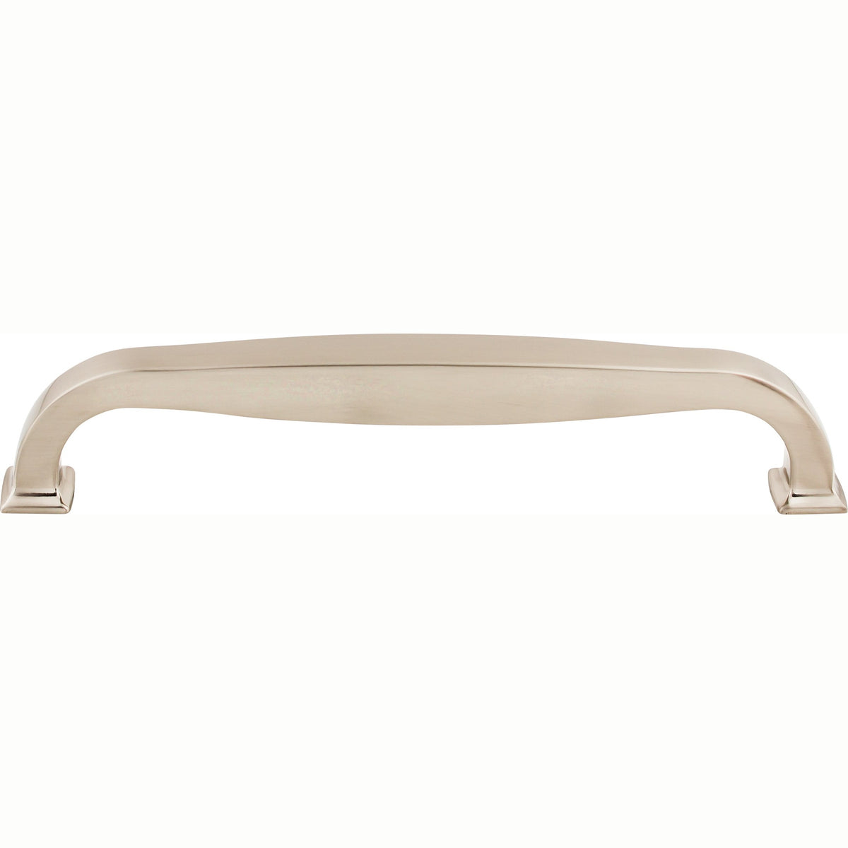 Top Knobs Contour Series 8"(203mm) CC Appliance Pull, Brushed Satin Nickel