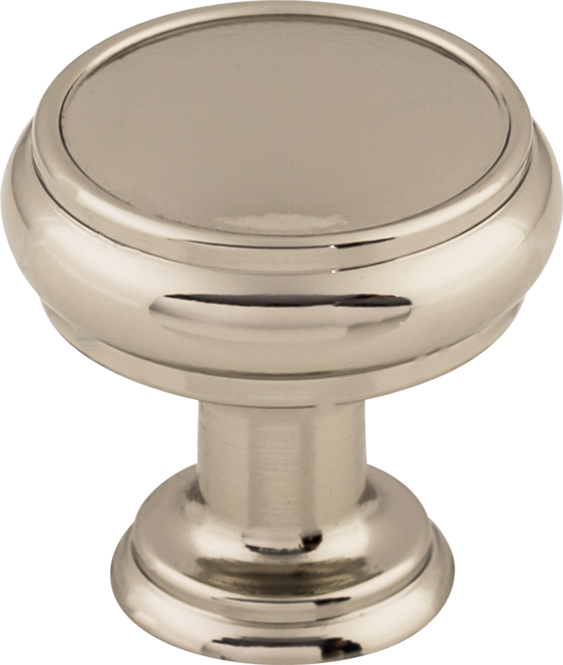 Top Knobs Eden Series 1-3/16"L Knob, Polished Nickel
