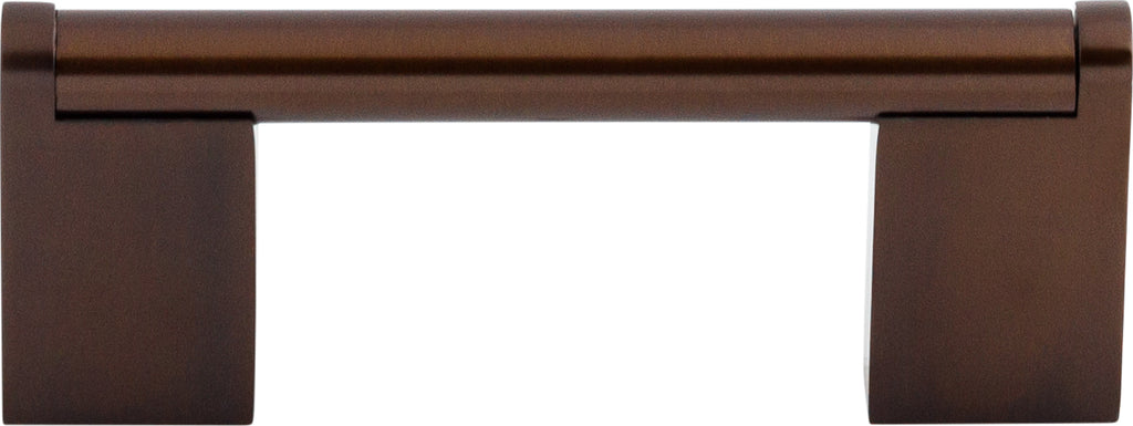 Top Knobs Princetonian Series 3"(76mm) CC Bar Pull, Oil Rubbed Bronze