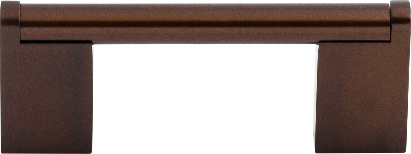 Top Knobs Princetonian Series 3"(76mm) CC Bar Pull, Oil Rubbed Bronze