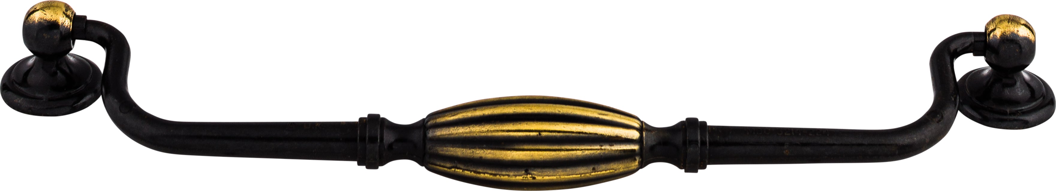 Top Knobs Tuscany Series 8-13/16"(223mm) CC Drop Pull, Dark Antique Brass