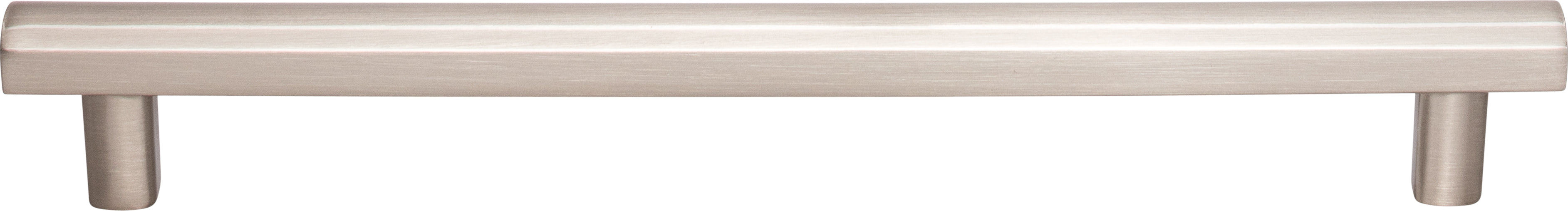 Top Knobs Hillmont Series 7-9/16"(192mm) CC Pull, Brushed Satin Nickel