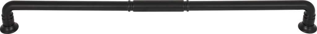 Top Knobs Kent Series 18"(457mm) CC Appliance Pull, Flat Black