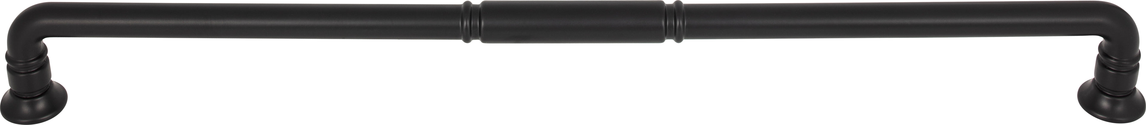 Top Knobs Kent Series 18"(457mm) CC Appliance Pull, Flat Black