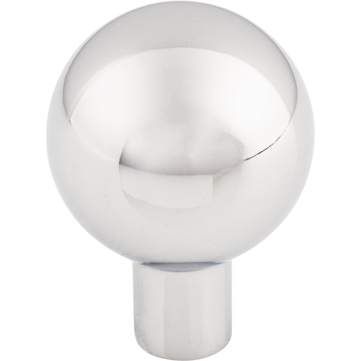 Top Knobs Brookline Series 1"L Knob, Polished Chrome