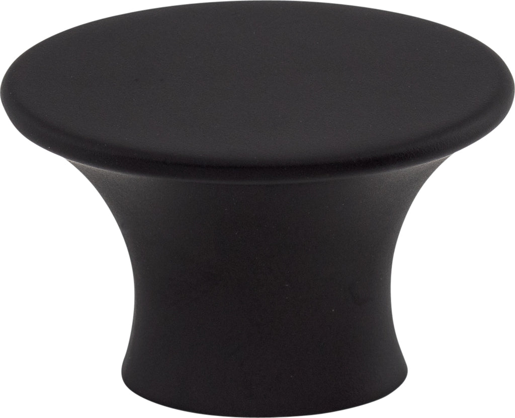 Top Knobs Edgewater Series 1-5/16"L Knob, Flat Black