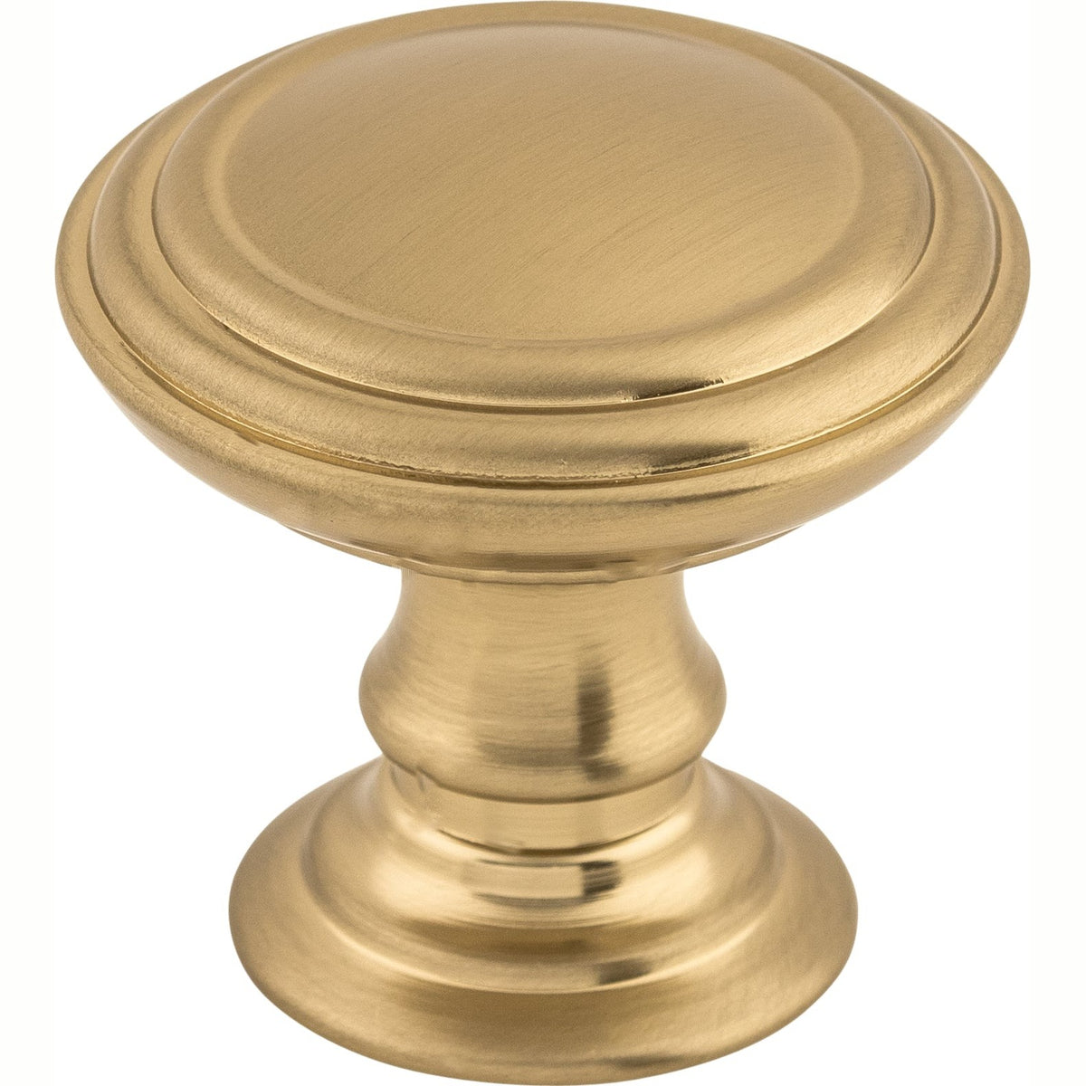 Top Knobs Reeded Series 1-1/2"L Knob, Honey Bronze
