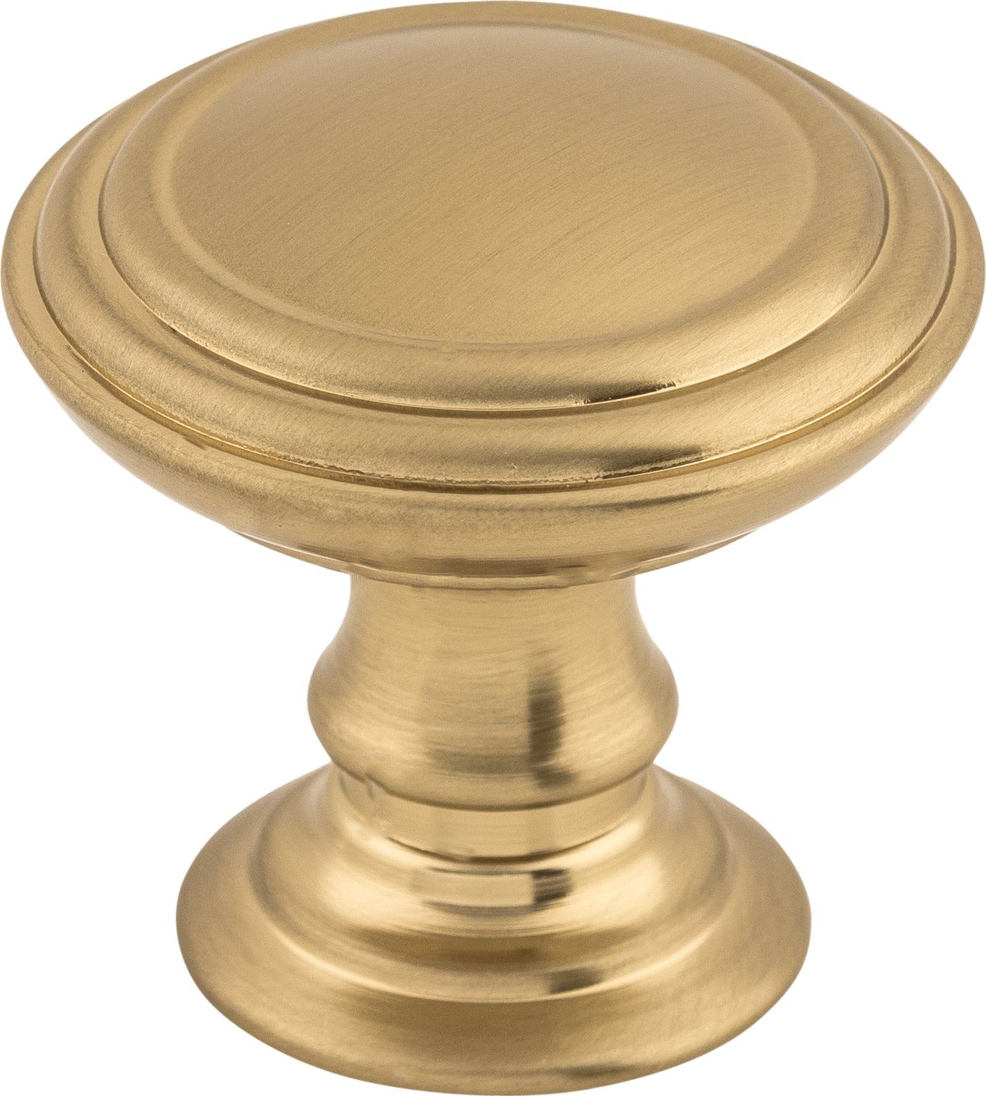 Top Knobs Reeded Series 1-1/2"L Knob, Honey Bronze