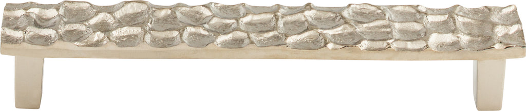 Top Knobs Cobblestone Series 6-5/16"(160mm) CC Pull, Polished Nickel