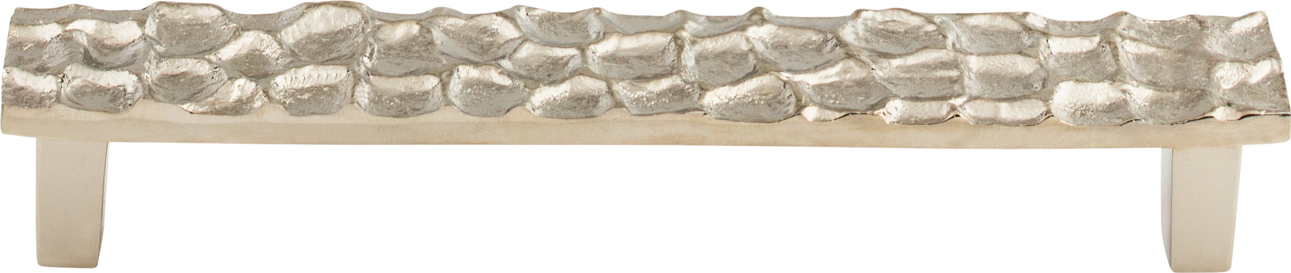 Top Knobs Cobblestone Series 6-5/16"(160mm) CC Pull, Polished Nickel