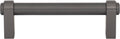 Top Knobs Lawrence Series 3-3/4"(95mm) CC Pull, Ash Gray