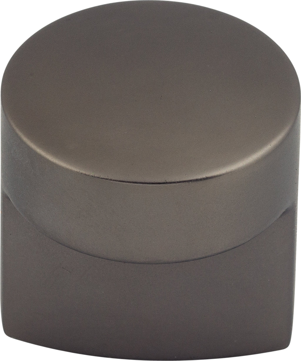 Top Knobs Hartridge Series 1-1/8"L Knob, Ash Gray