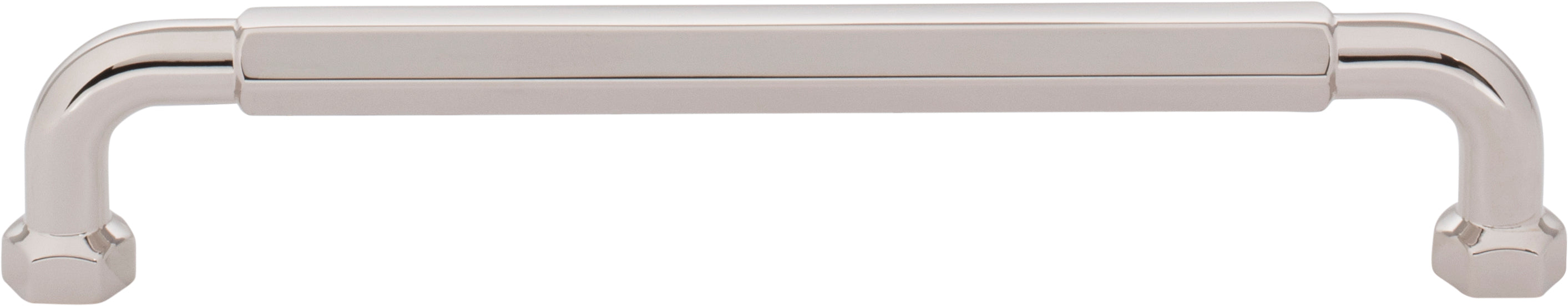 Top Knobs Dustin Series 6-5/16"(160mm) CC Pull, Polished Nickel