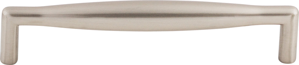 Top Knobs Flute Series 5-1/16"(128mm) CC Pull, Brushed Satin Nickel