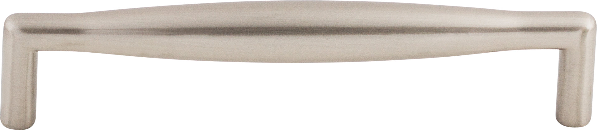 Top Knobs Flute Series 5-1/16"(128mm) CC Pull, Brushed Satin Nickel