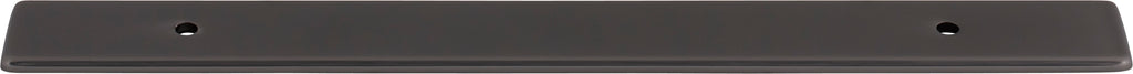Top Knobs Radcliffe Series 6-5/16"(160mm) CC Backplate, Ash Gray