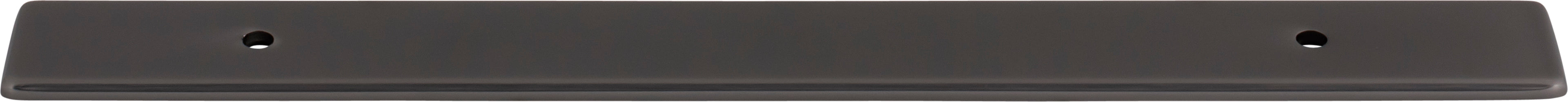 Top Knobs Radcliffe Series 6-5/16"(160mm) CC Backplate, Ash Gray