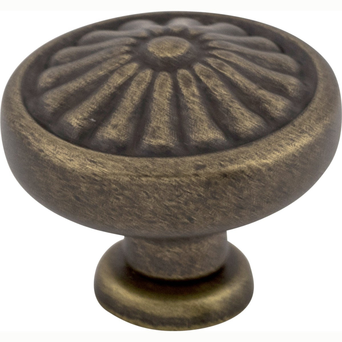 Top Knobs Flower Series 1-1/4"L Knob, German Bronze