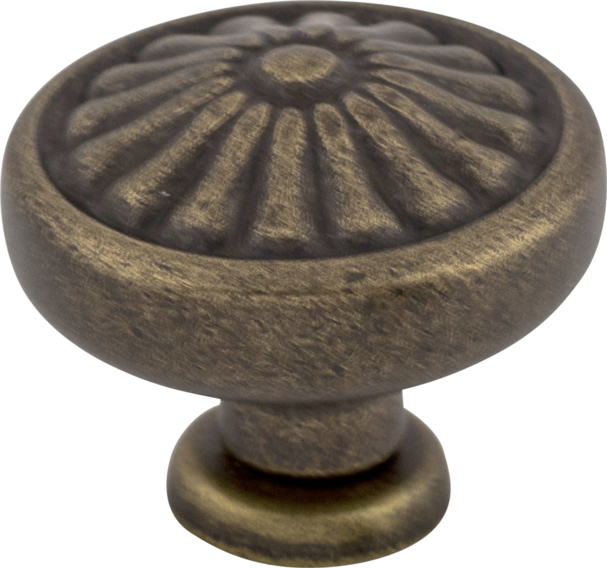Top Knobs Flower Series 1-1/4"L Knob, German Bronze