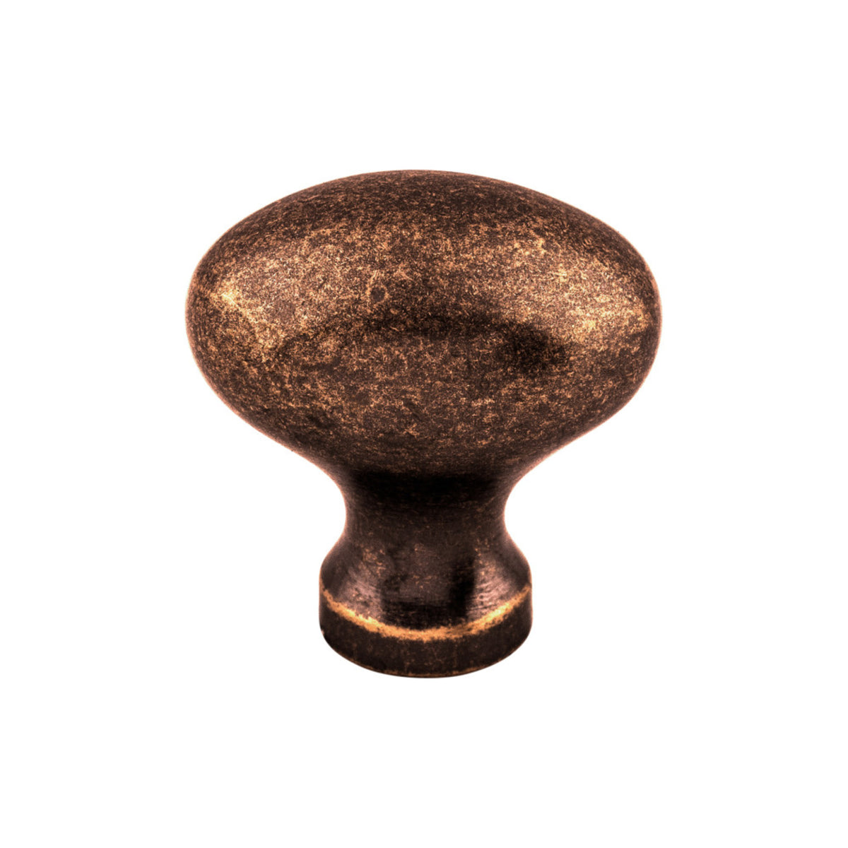 Egg 1 1/4" Length Oval Knob