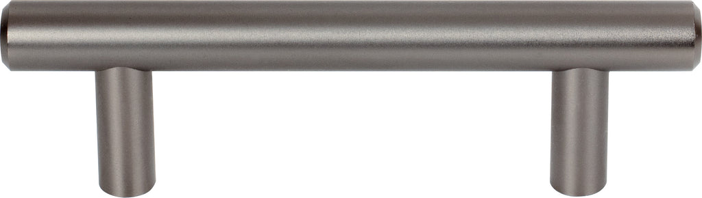 Top Knobs Hopewell Series 3"(76mm) CC Bar Pull, Ash Gray