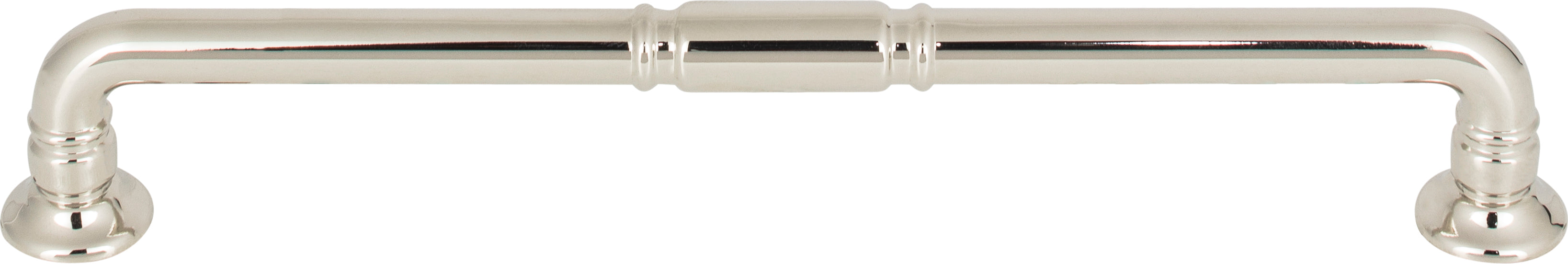 Top Knobs Kent Series 7-9/16"(192mm) CC Pull, Polished Nickel