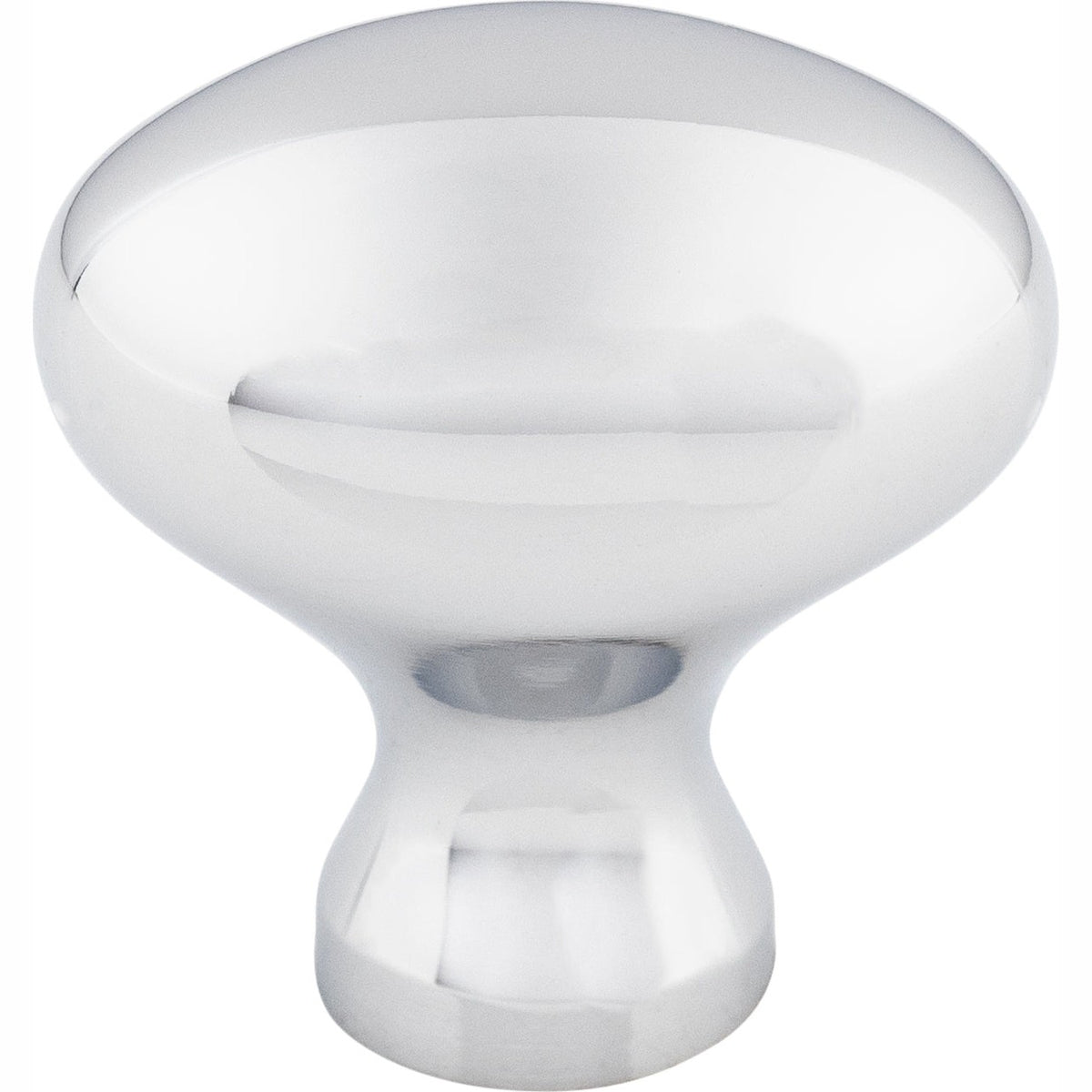Top Knobs Egg Series 1-1/4"L Knob, Polished Chrome