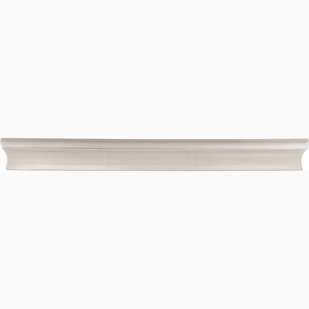Top Knobs Glacier Series 10"L Pull, Brushed Satin Nickel