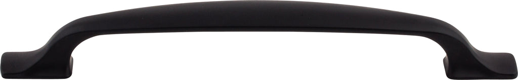 Top Knobs Torbay Series 6-5/16"(160mm) CC Pull, Flat Black