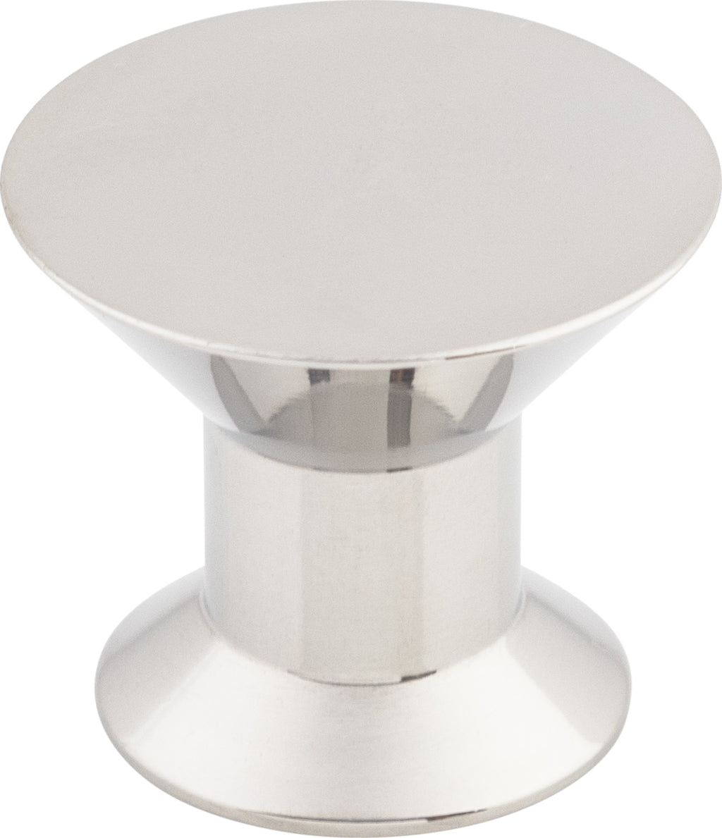 Top Knobs Indus Series 1-3/16"L Knob, Polished Stainless Steel