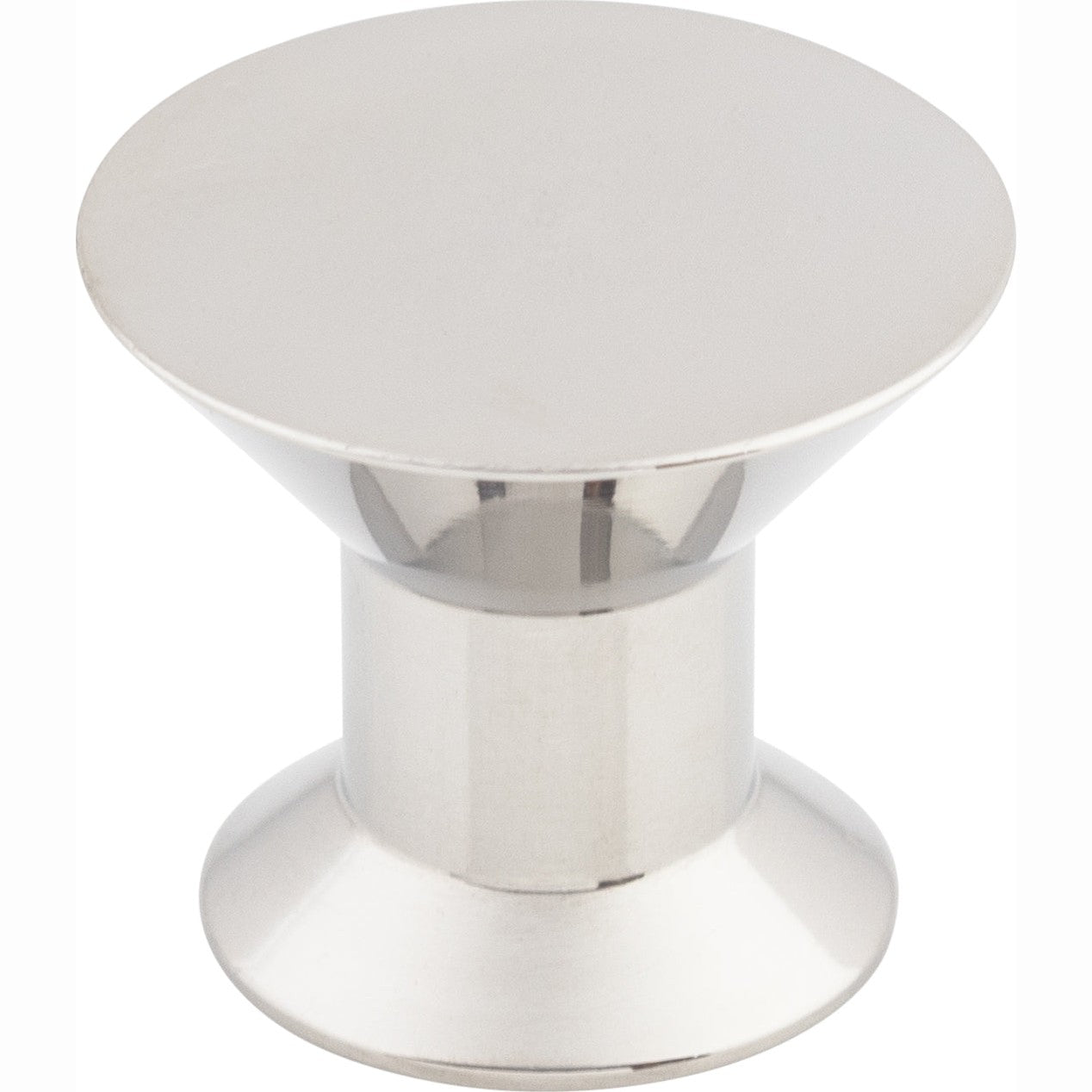 Top Knobs Indus Series 1-3/16"L Knob, Polished Stainless Steel