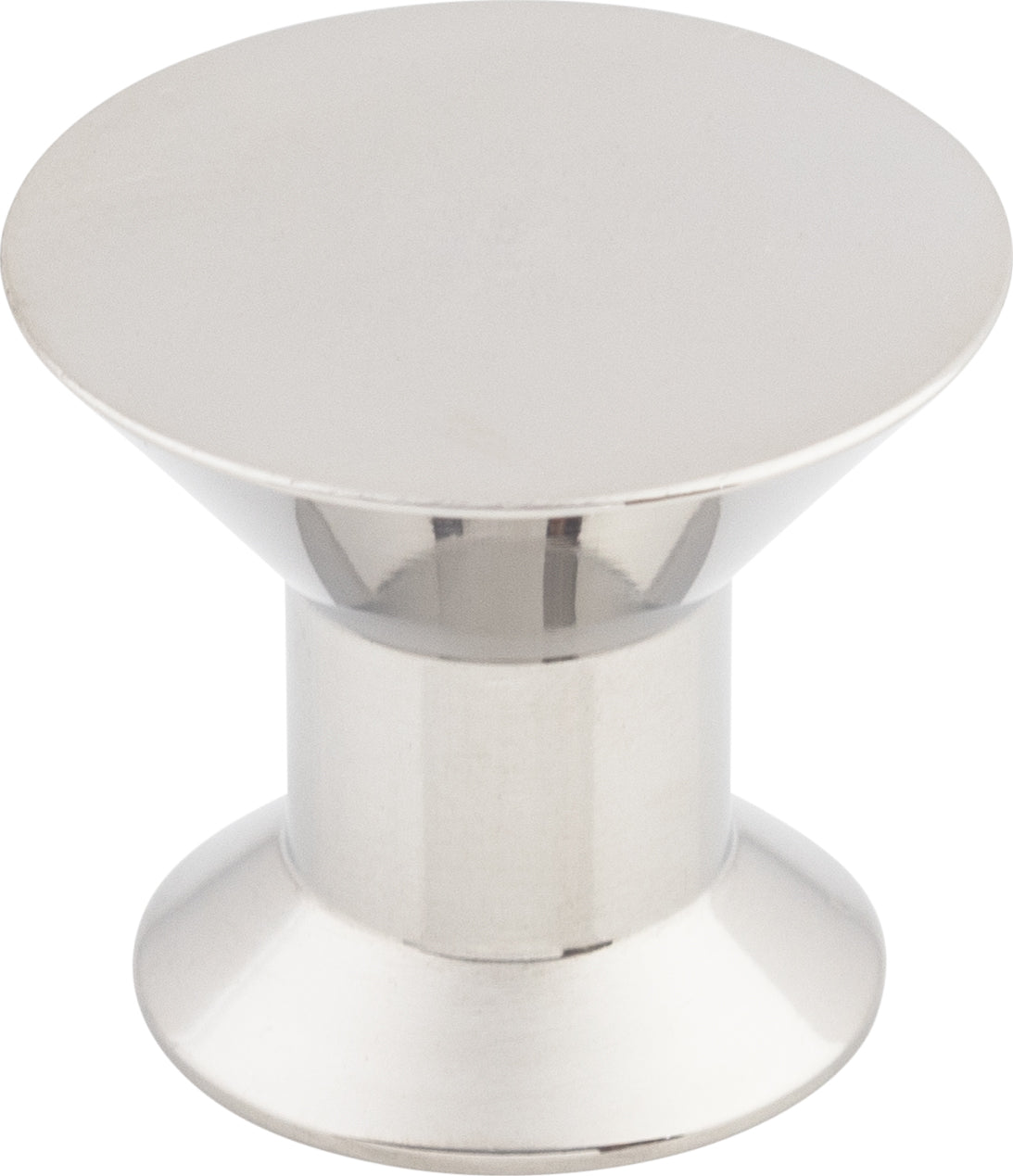 Top Knobs Indus Series 1-3/16"L Knob, Polished Stainless Steel