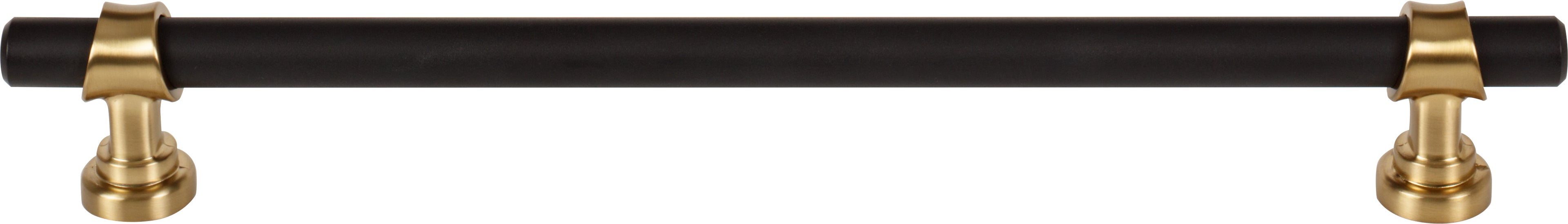 Top Knobs Bit Series 8-13/16"(223mm) CC Pull, Flat Black and Honey Bronze
