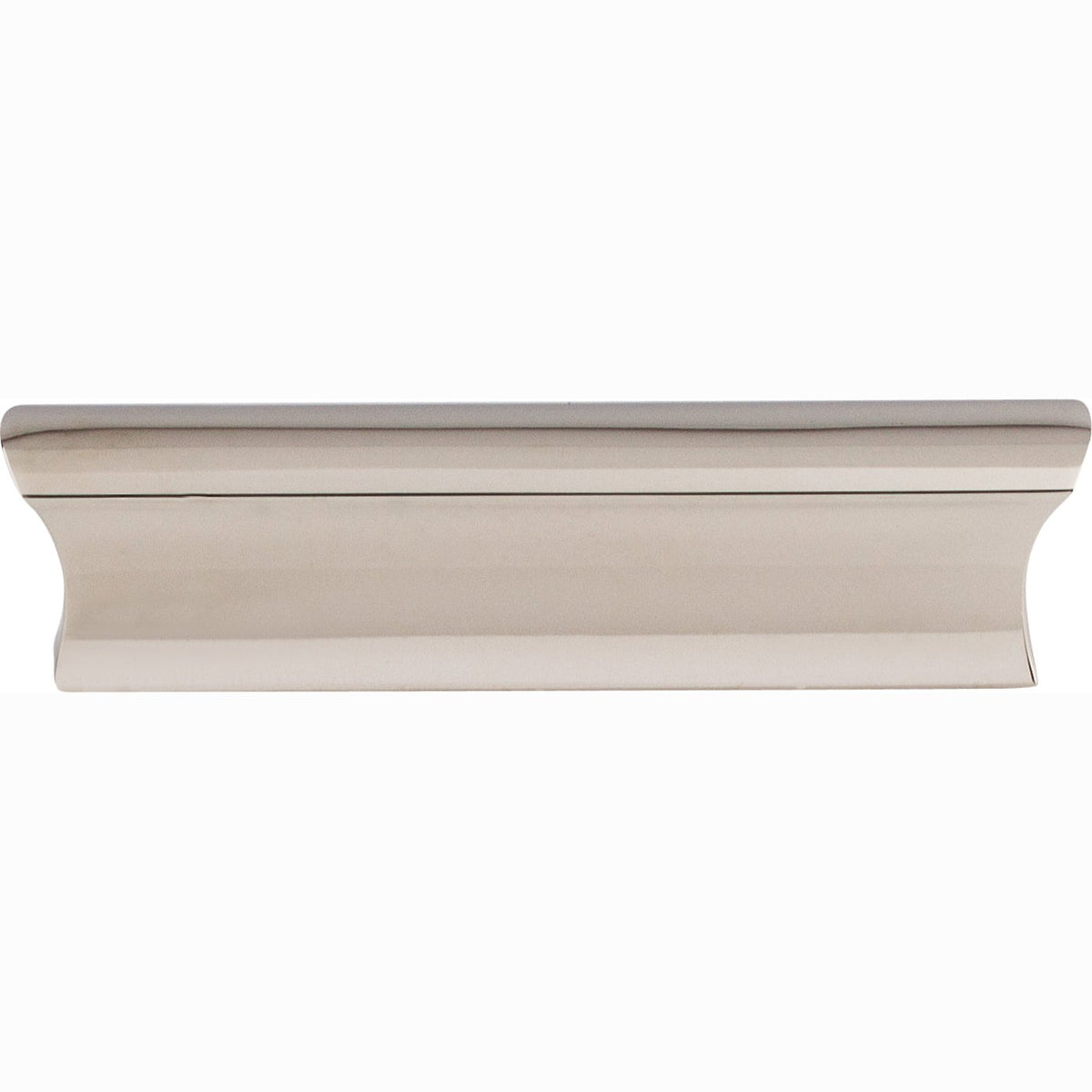 Top Knobs Glacier Series 3"(76mm) CC Pull, Polished Nickel