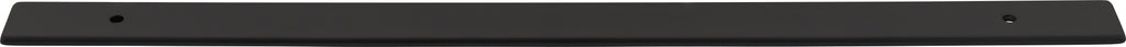 Top Knobs Radcliffe Series 12"(304mm) CC Backplate, Flat Black