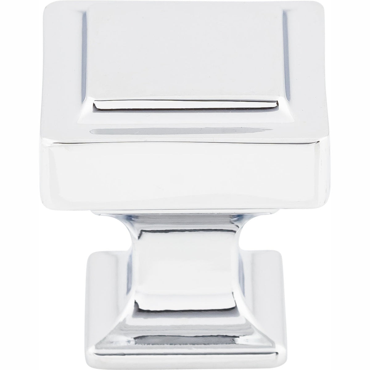 Top Knobs Ascendra Series 1-1/8"L Knob, Polished Chrome