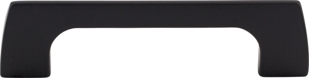 Top Knobs Holland Series 3-3/4"(95mm) CC Pull, Flat Black