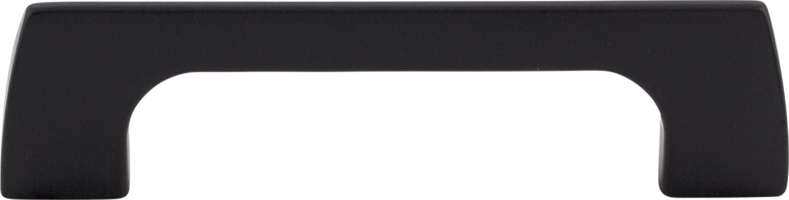 Top Knobs Holland Series 3-3/4"(95mm) CC Pull, Flat Black