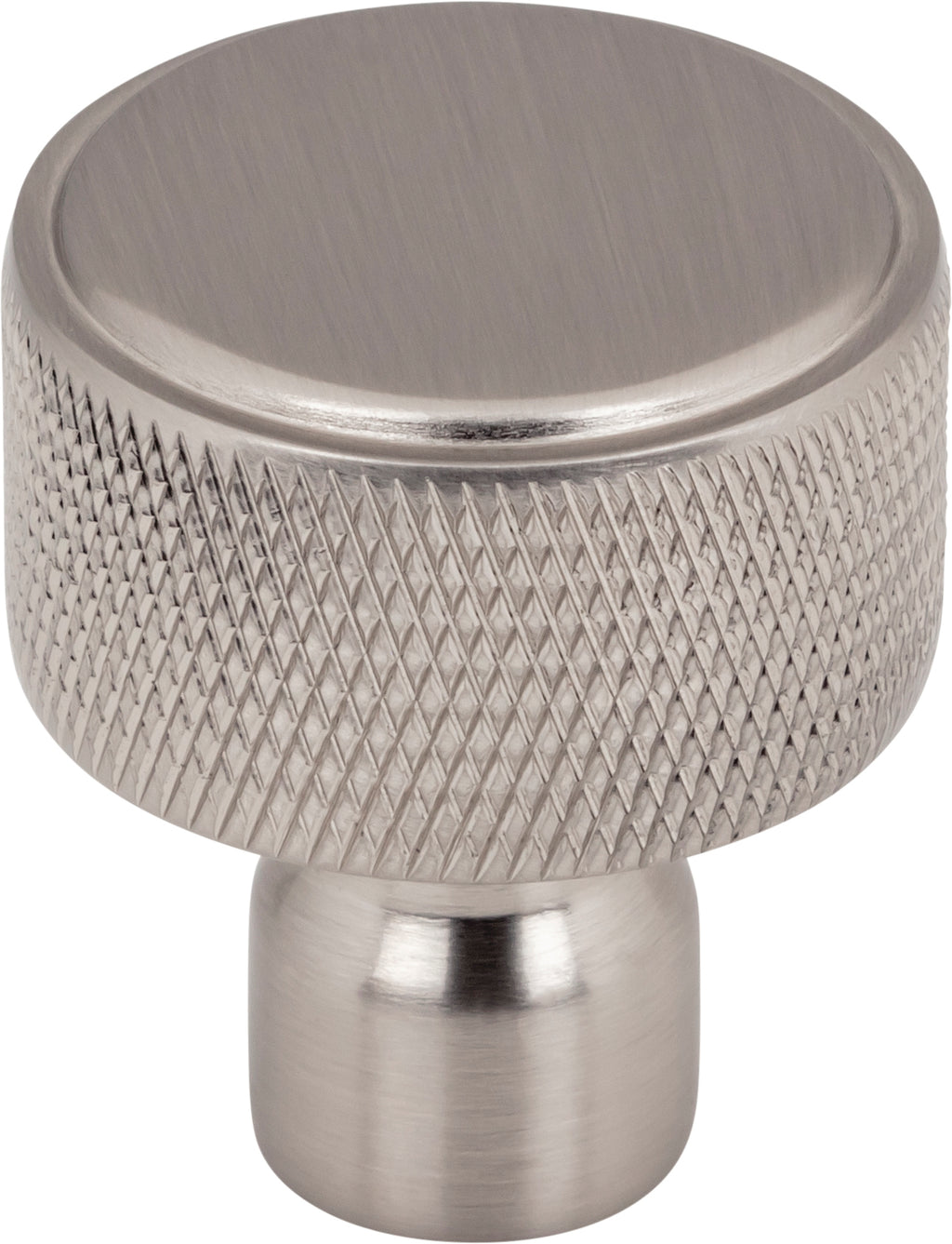 Top Knobs Garrison Series 1-1/8"L Knob, Brushed Satin Nickel