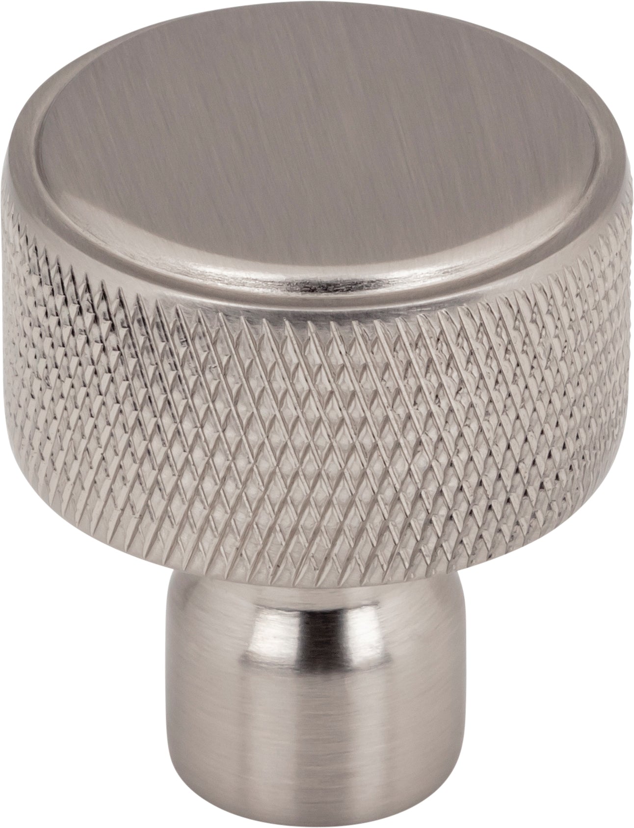 Top Knobs Garrison Series 1-1/8"L Knob, Brushed Satin Nickel