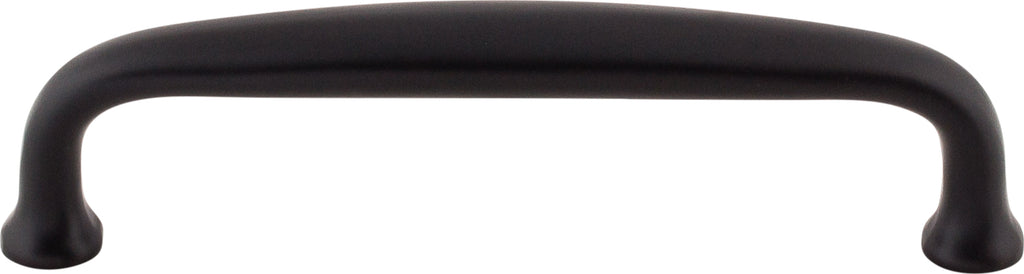 Top Knobs Charlotte Series 4"(101mm) CC Pull, Flat Black