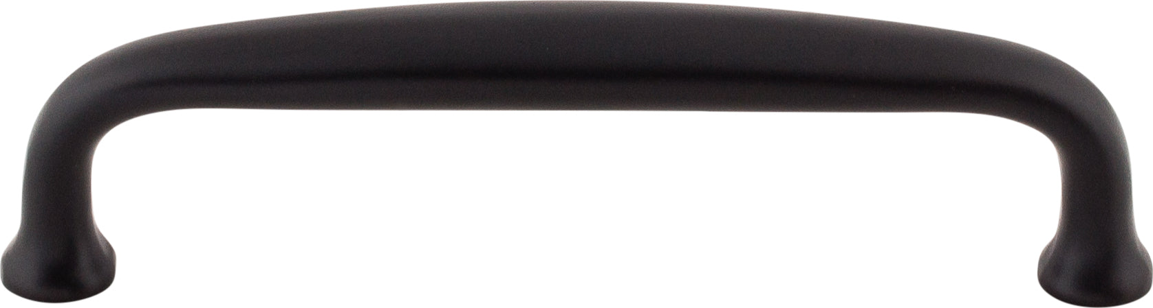 Top Knobs Charlotte Series 4"(101mm) CC Pull, Flat Black