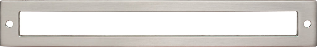 Top Knobs Hollin Series 7-9/16"(192mm) CC Backplate, Brushed Satin Nickel