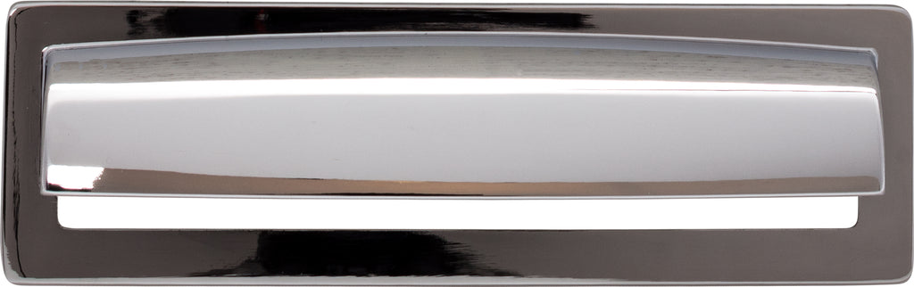 Top Knobs Hollin Series 5-1/16"(128mm) CC Cup Pull, Polished Chrome