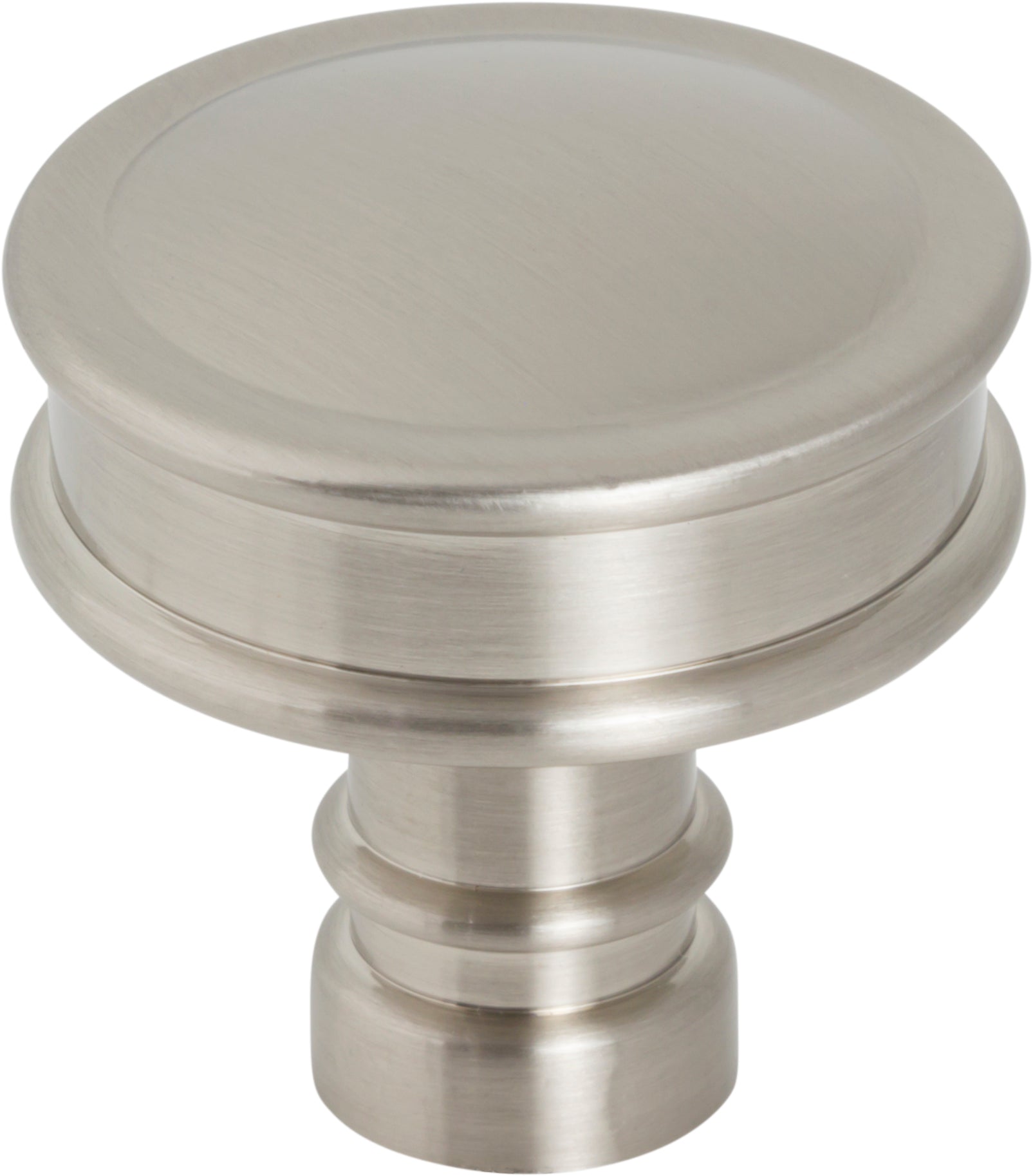 Top Knobs Cranford Series 1-1/4"L Knob, Brushed Satin Nickel