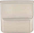 Top Knobs Aspen II Flat Sided Series 7/8"(23mm) CC Knob, Brushed Satin Nickel